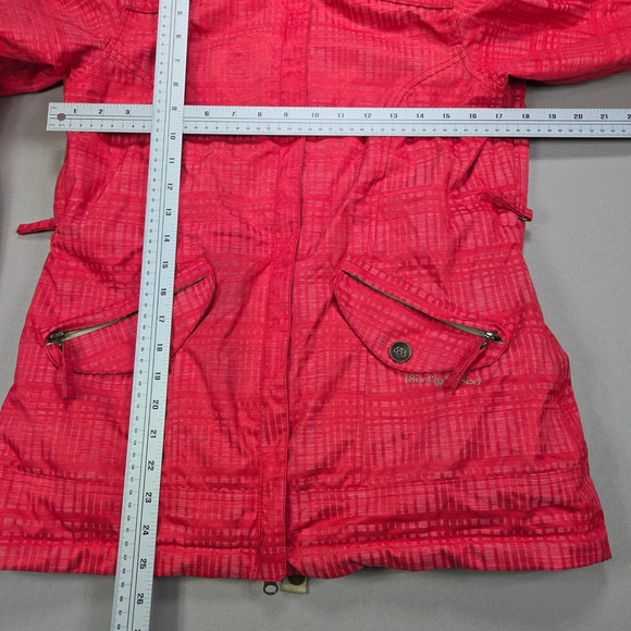 686 Reserved Luster Ski Snowboard Jacket Womens XS Pink Insulated Waterproof - Picture 16 of 16